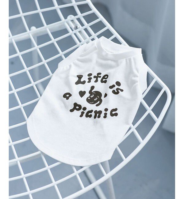 ROPE PICNIC PASSAGE「【Chocomoo&times;ROPE' PICNIC】【DOG】【接触冷感】ロゴTシャツ」|その他|