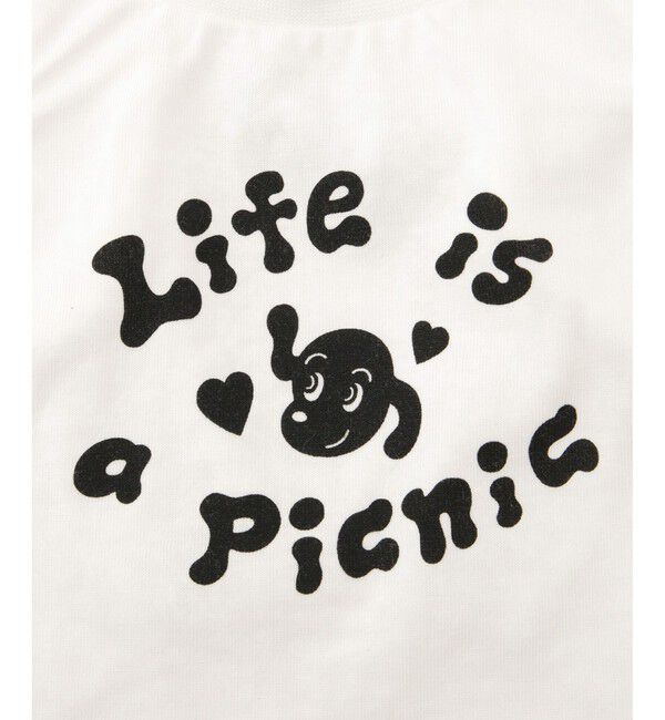 ROPE PICNIC PASSAGE「【Chocomoo&times;ROPE' PICNIC】【DOG】【接触冷感】ロゴTシャツ」|その他|