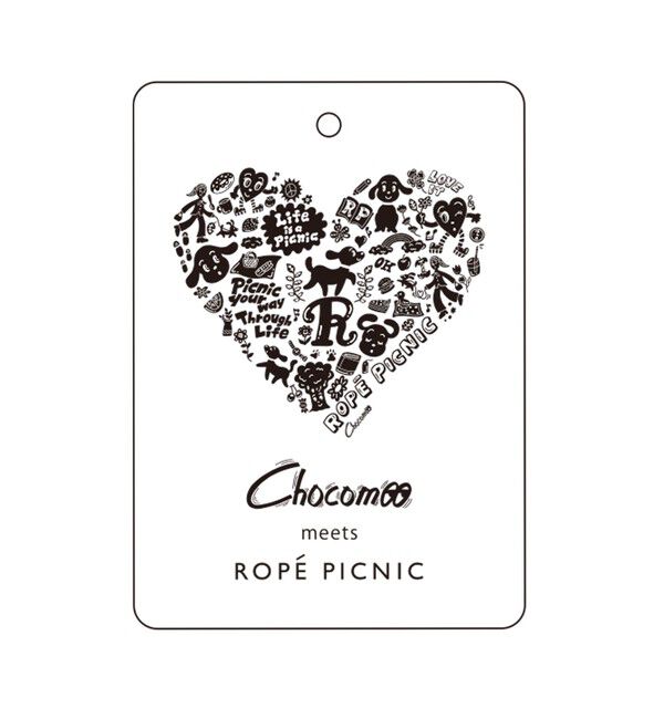 ROPE PICNIC PASSAGE「【Chocomoo&times;ROPE' PICNIC】【DOG】【接触冷感】ロゴTシャツ」|その他|