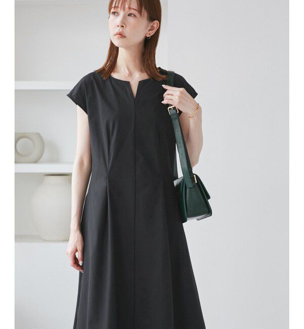 Rope&rsquo;Picnic「【吸水速乾】ウエストタックカットワンピース」|ワンピース|