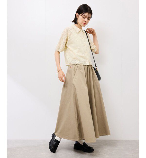 Rope&rsquo;Picnic「【Dickies】コットンダンプサーキュラーイージースカート」|スカート|