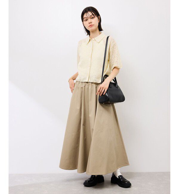 Rope&rsquo;Picnic「【Dickies】コットンダンプサーキュラーイージースカート」|スカート|