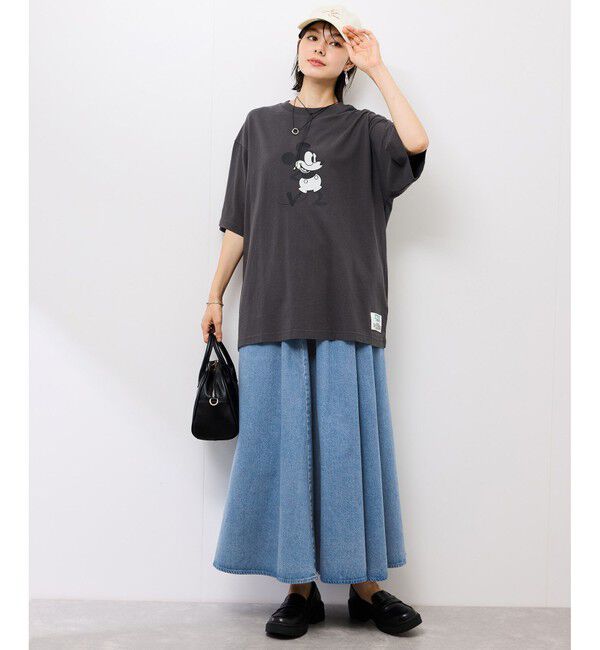 Rope&rsquo;Picnic「【Dickies】コットンダンプサーキュラーイージースカート」|スカート|