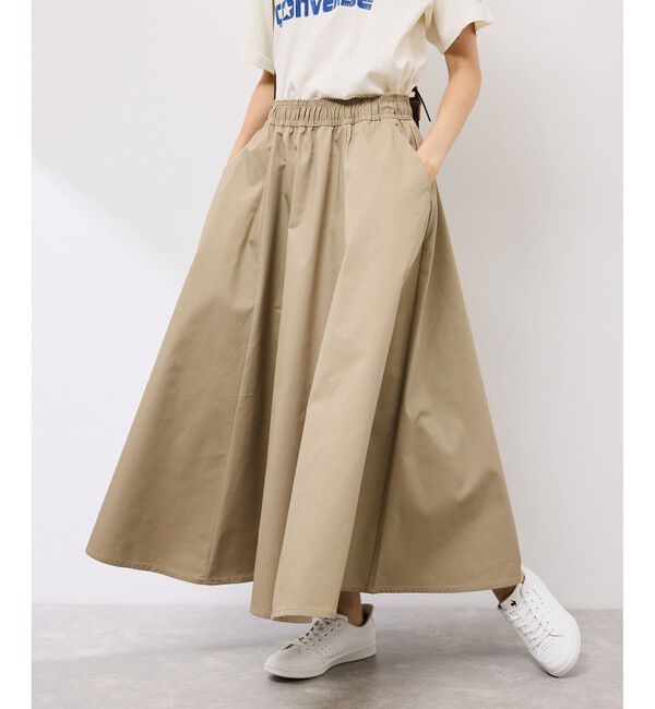 Rope&rsquo;Picnic「【Dickies】コットンダンプサーキュラーイージースカート」|スカート|