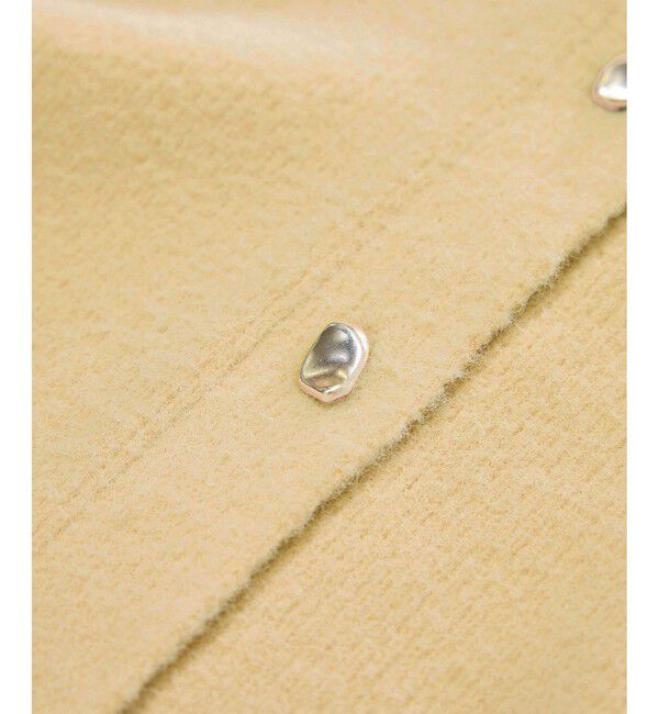 Rope&rsquo;Picnic「【新色追加】スフレニットシリーズ 変形メタルボタンミドル丈カーディガン/イージーケア・リンクコーデ」|カーディガン|