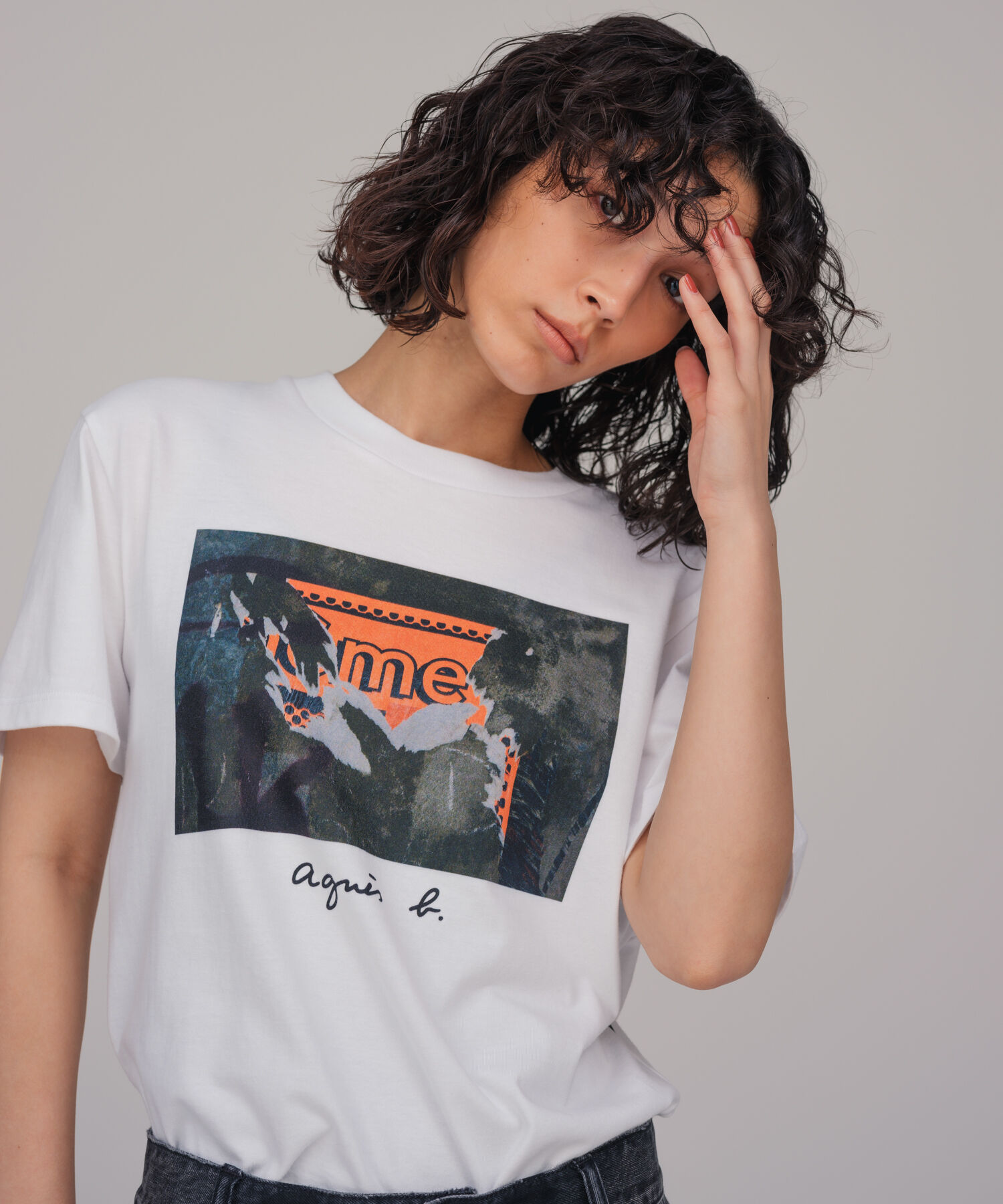 ADAM ET ROPE'「【agnes b. pour ADAM ET ROPE'】PHOTO TEE」|Tシャツ・カットソー|