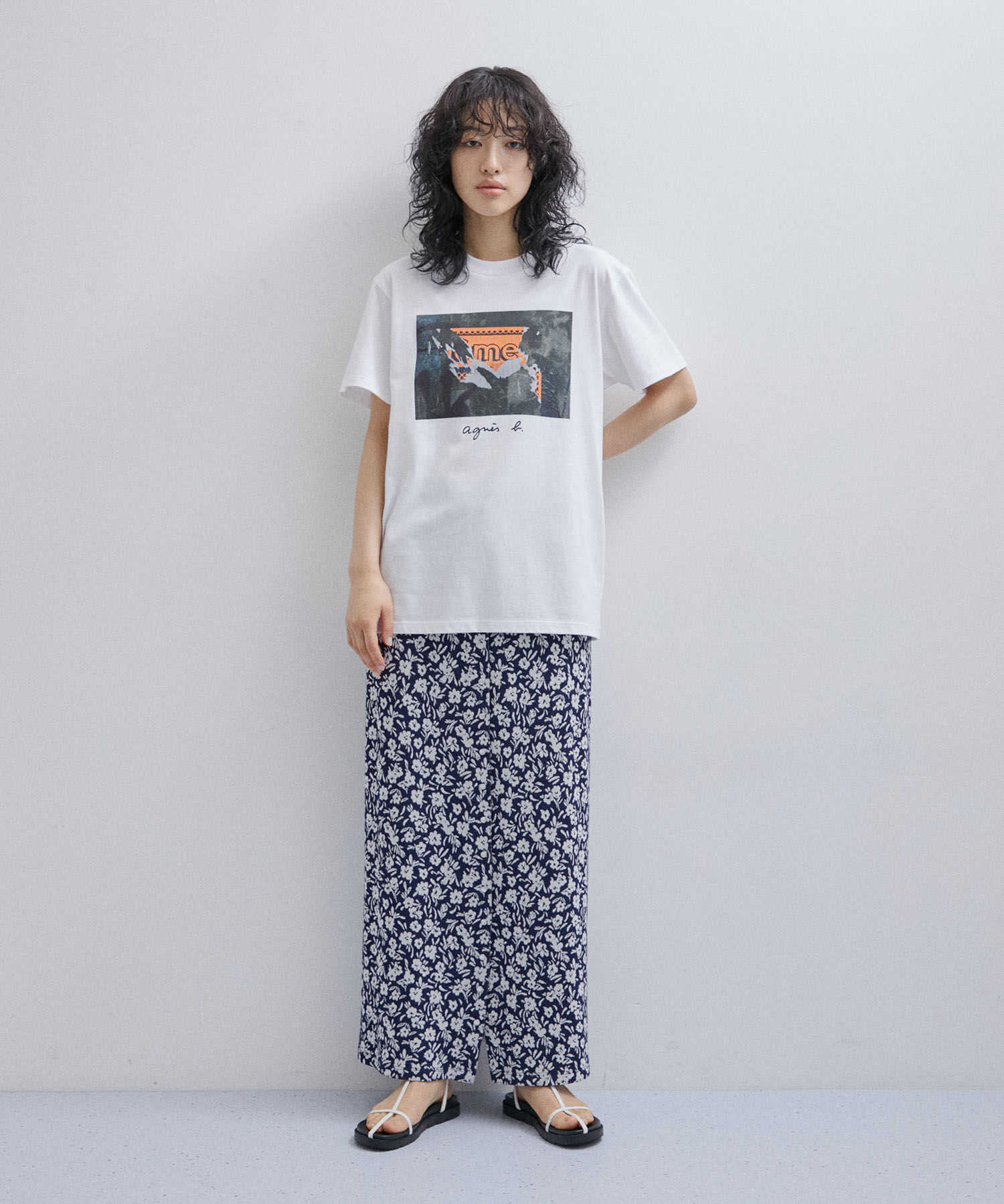 ADAM ET ROPE'「【agnes b. pour ADAM ET ROPE'】PHOTO TEE」|Tシャツ・カットソー|