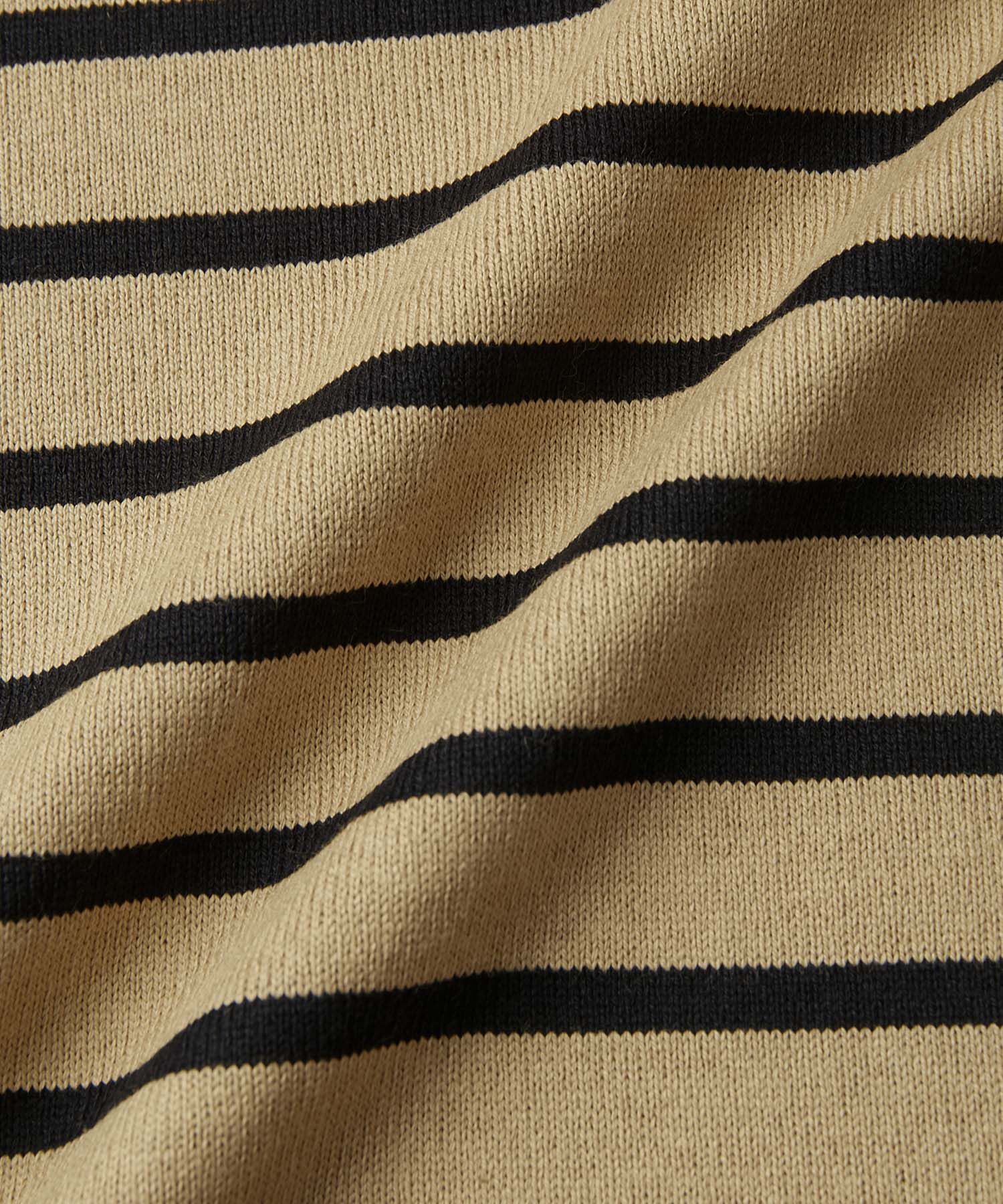 ADAM ET ROPE'「【WEB限定・一部公式サイト限定カラー】バスクボーダーカフスパールTEE」|Tシャツ・カットソー|