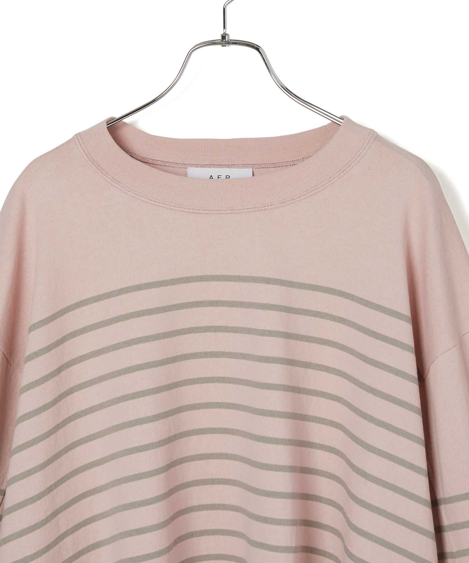 ADAM ET ROPE'「【WEB限定・一部公式サイト限定カラー】バスクボーダーカフスパールTEE」|Tシャツ・カットソー|