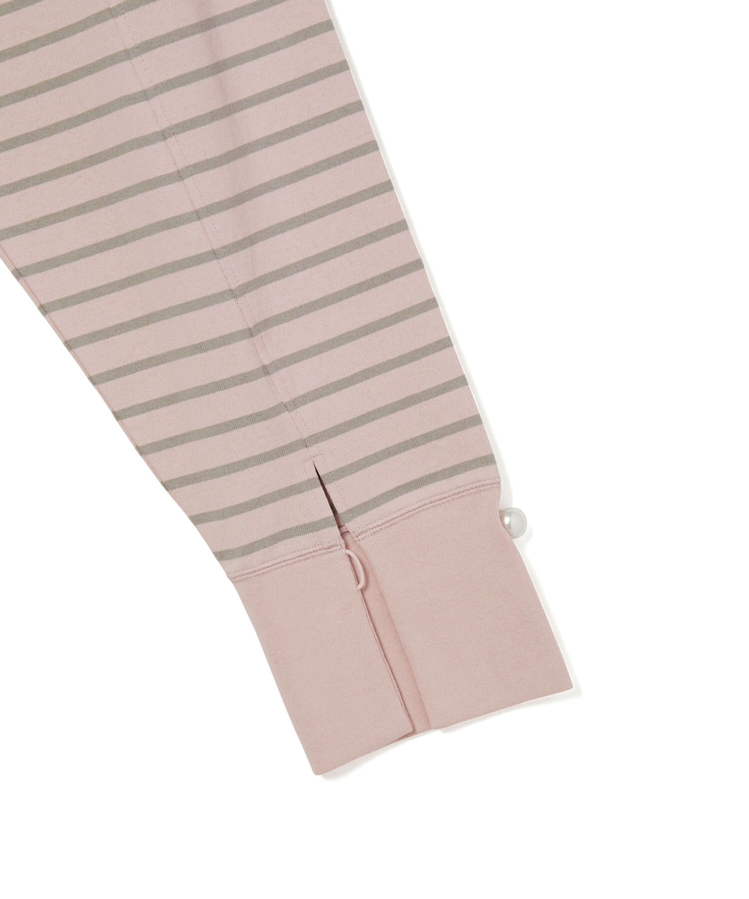 ADAM ET ROPE'「【WEB限定・一部公式サイト限定カラー】バスクボーダーカフスパールTEE」|Tシャツ・カットソー|