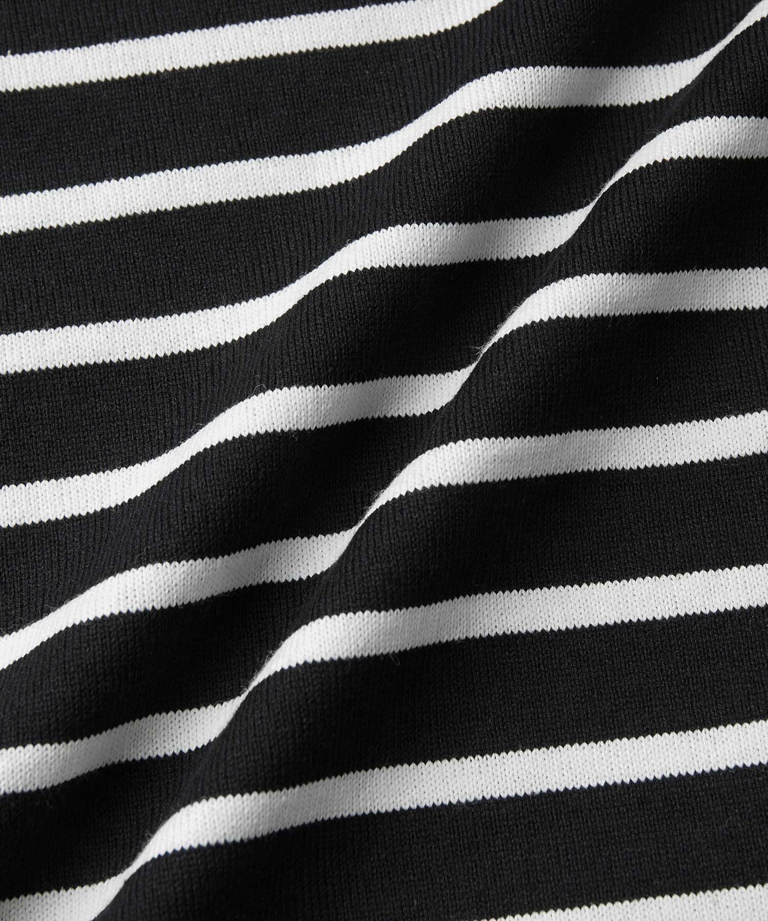 ADAM ET ROPE'「【WEB限定・一部公式サイト限定カラー】バスクボーダーカフスパールTEE」|Tシャツ・カットソー|