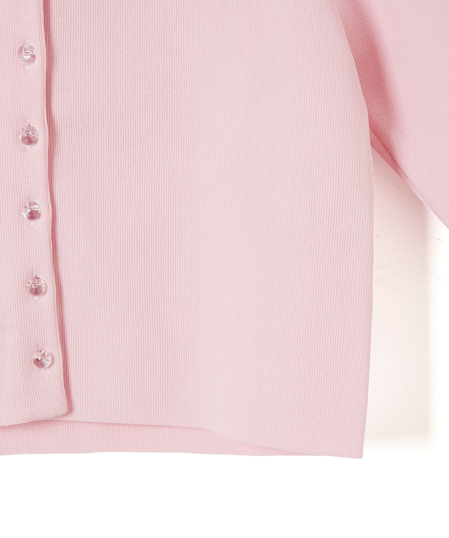 ADAM ET ROPE'「【サステナブル・洗える】クールタッチニットカーディガン」|カーディガン|