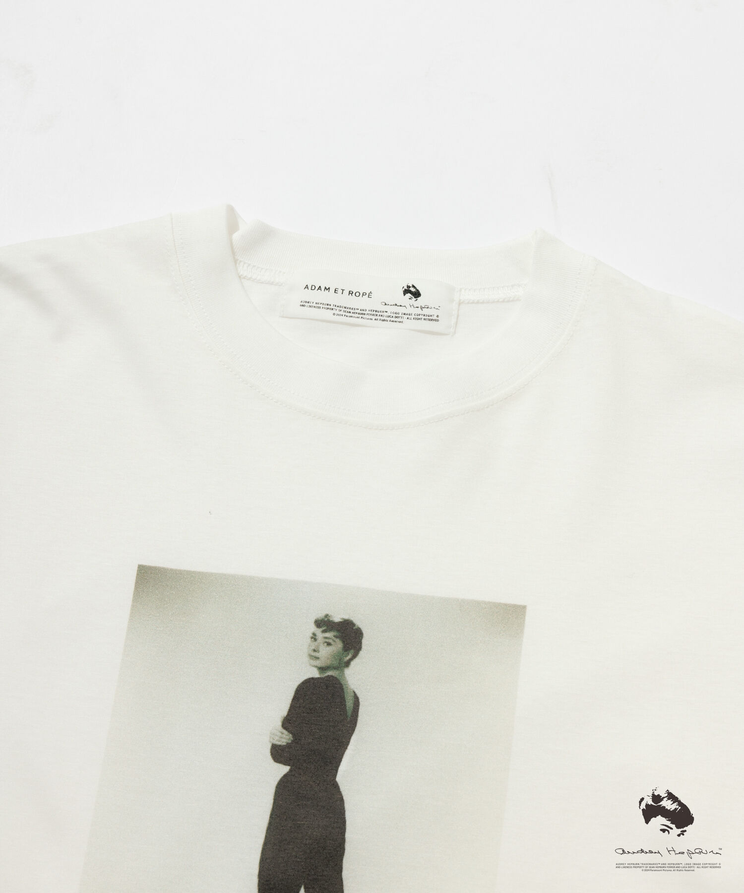 ADAM ET ROPE'「【AUDREY HEPBURN COLLECTION BY JUN】Long sleeve Tee」|Tシャツ・カットソー|