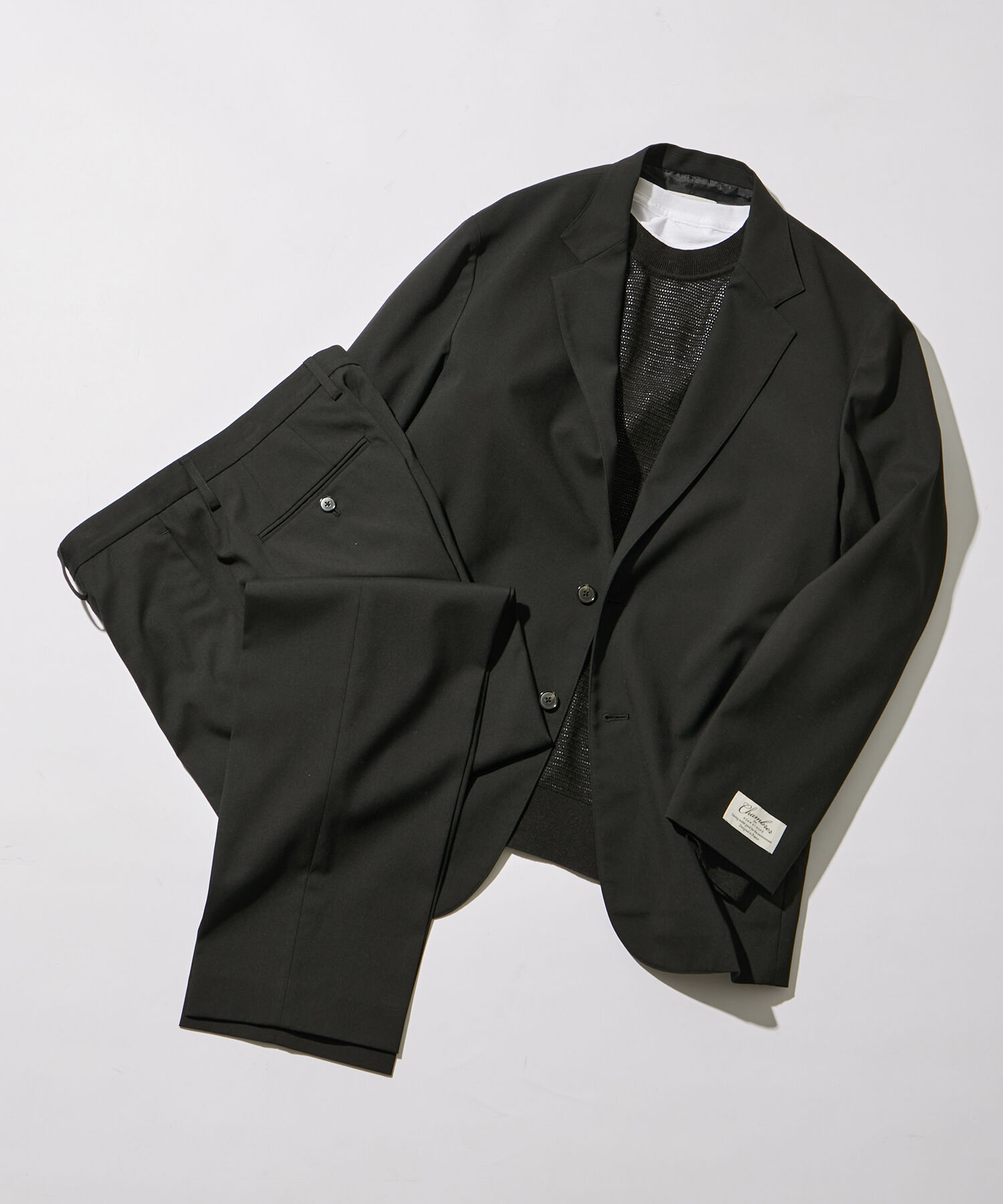 ADAM ET ROPE'「【Chambrer】リラックス テーラード イージー ジャケット / シーズンレス / セットアップ対応」|テーラードジャケット|