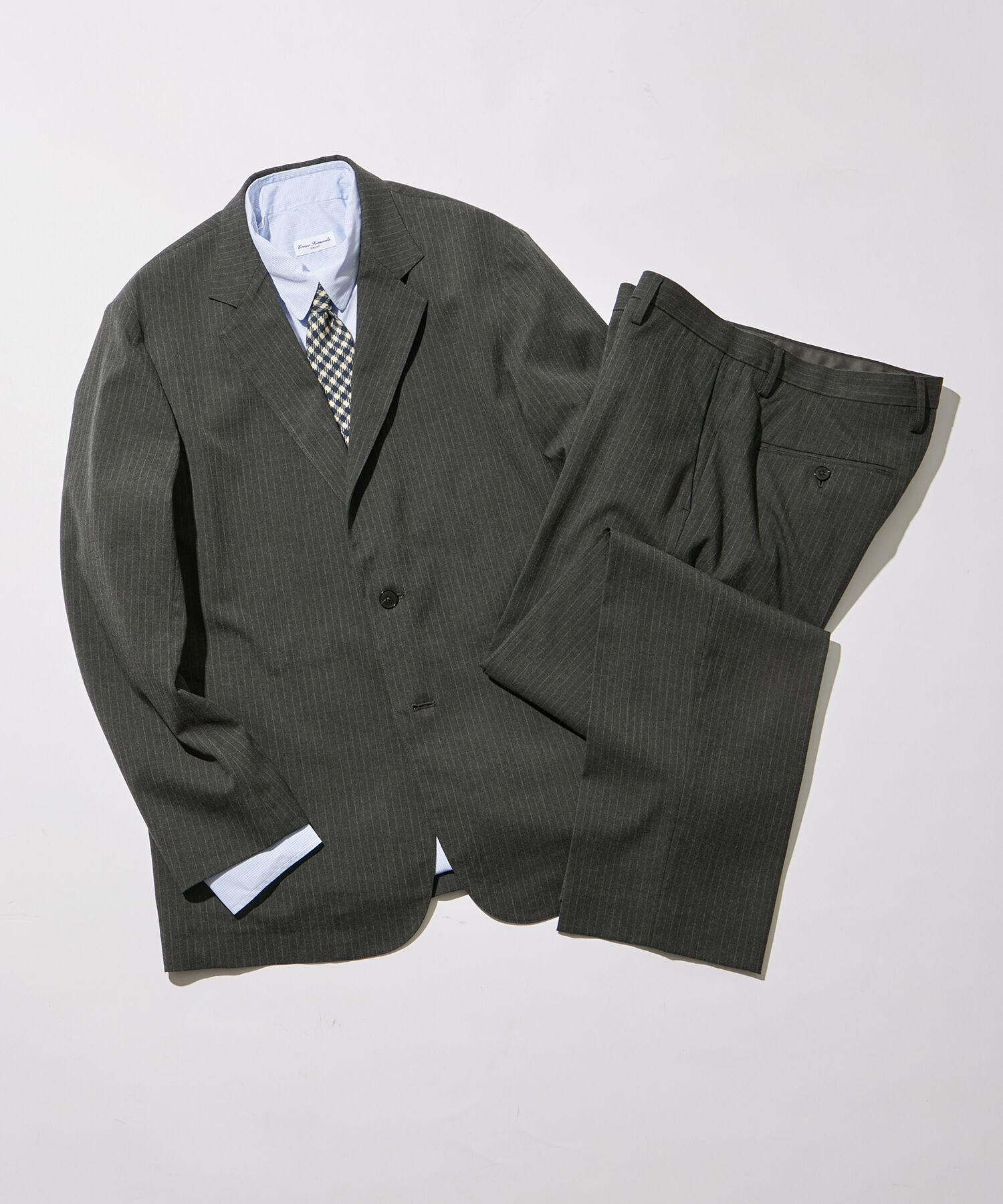 ADAM ET ROPE'「【Chambrer】リラックス テーラード イージー ジャケット / シーズンレス / セットアップ対応」|テーラードジャケット|