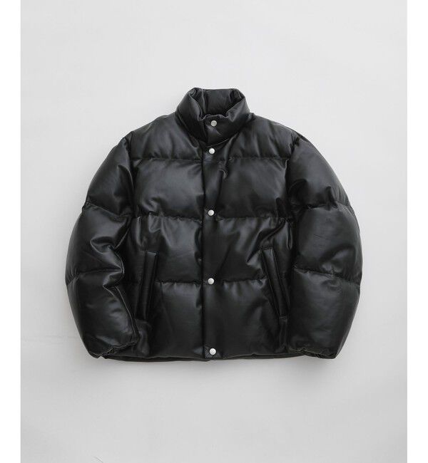 ADAM ET ROPE'「【ACT_31 Kuram】《AVIREX for ADAM ET ROPE'》LEATHER DOWN JACKET」|ダウン|