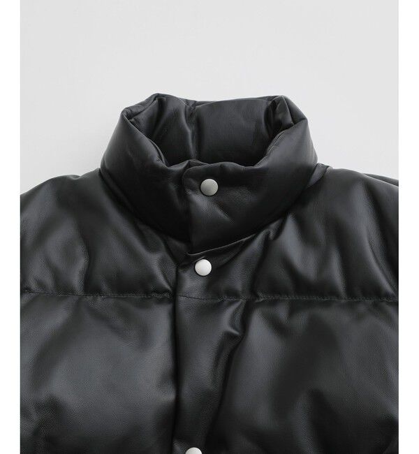 ADAM ET ROPE'「【ACT_31 Kuram】《AVIREX for ADAM ET ROPE'》LEATHER DOWN JACKET」|ダウン|