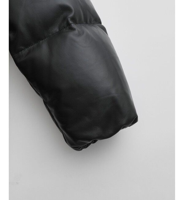 ADAM ET ROPE'「【ACT_31 Kuram】《AVIREX for ADAM ET ROPE'》LEATHER DOWN JACKET」|ダウン|