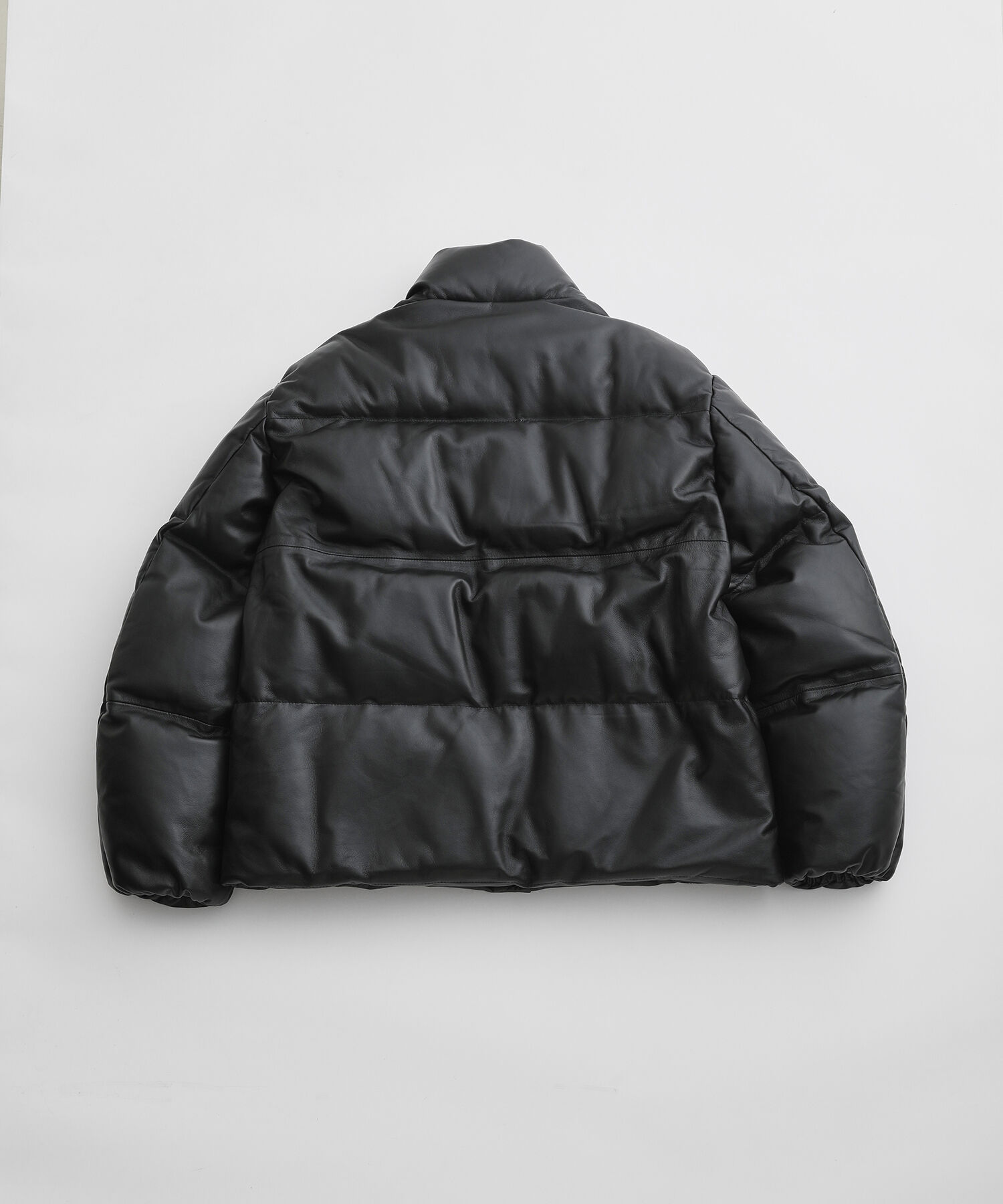 ADAM ET ROPE'「【ACT_31 Kuram】《AVIREX for ADAM ET ROPE'》LEATHER DOWN JACKET」|ダウン|