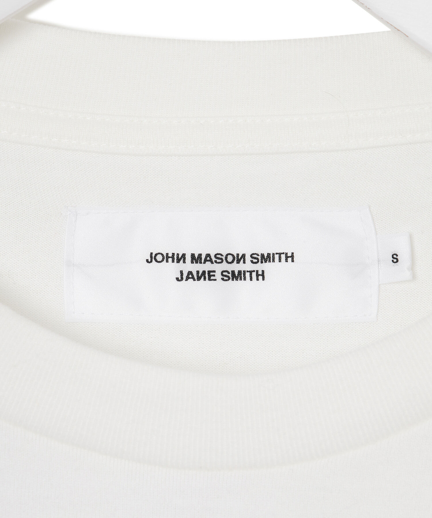 ADAM ET ROPE'「【JANE SMITH】TIM BARBER choke cherry / blue L/S T-SHIRT 」|Tシャツ・カットソー|