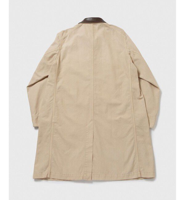 ADAM ET ROPE'「フェード ダック ショップコート」|ステンカラーコート|