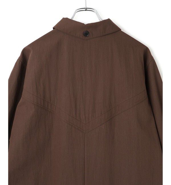 ADAM ET ROPE'「【EMOELLE】ミリタリーシャツワンピース」|ワンピース|