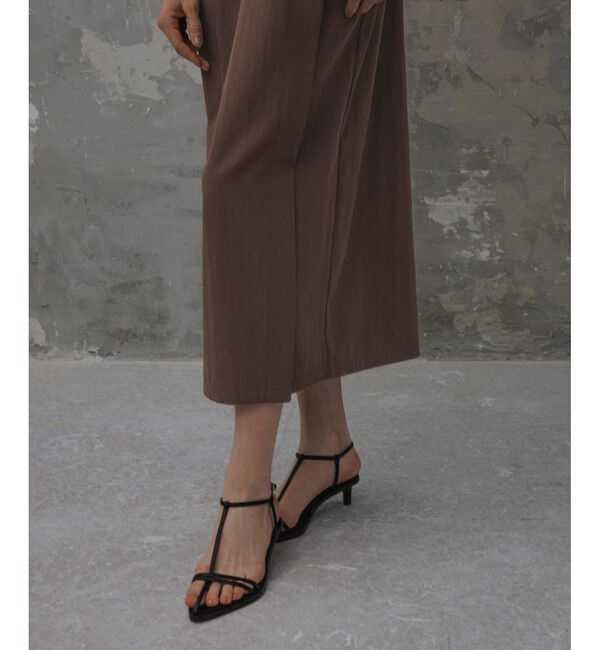 ADAM ET ROPE'「【EMOELLE】ミリタリーシャツワンピース」|ワンピース|