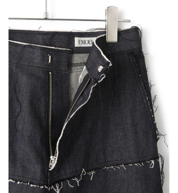 ADAM ET ROPE'「【EMOELLE】カットオフラインデニム」|デニム|