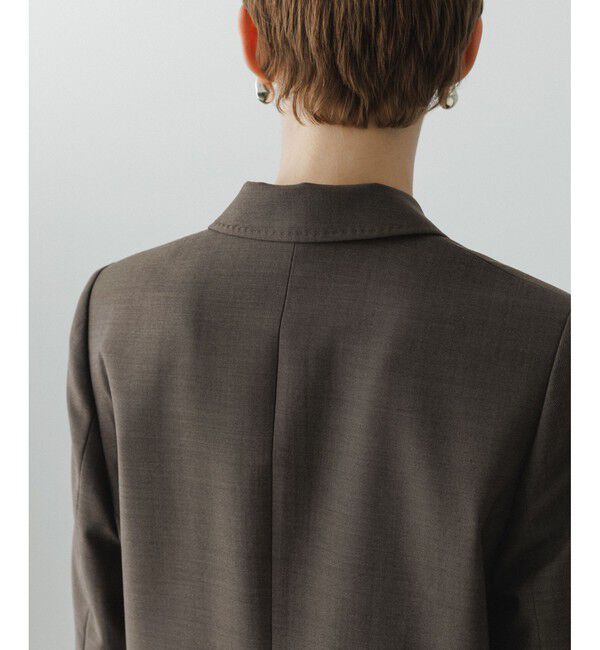 ADAM ET ROPE'「【EMOELLE】ボックスジャケット」|テーラードジャケット|