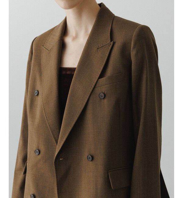 ADAM ET ROPE'「【EMOELLE】ボックスジャケット」|テーラードジャケット|