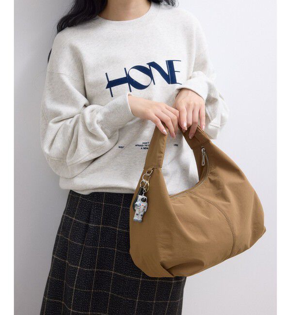 ADAM ET ROPE'「【WEB限定】フォルムナイロンショルダーバッグ」|ショルダー・メッセンジャー|