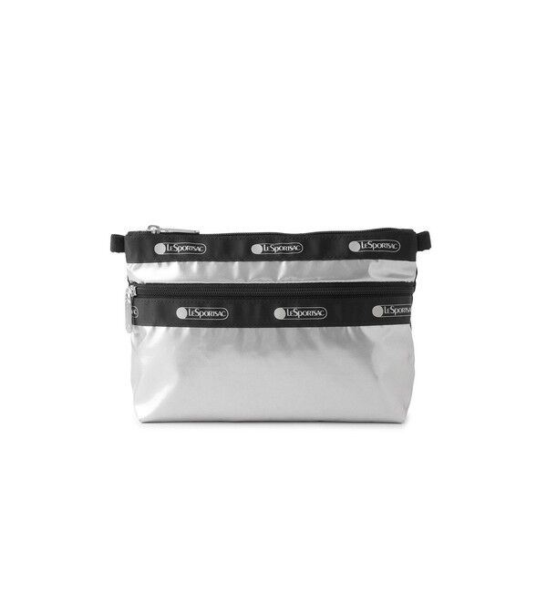 ADAM ET ROPE'「【LeSportsac for ADAM ET ROPE'】COSMETIC CLUTCH (SHINE/SOLID)」|ポーチ|