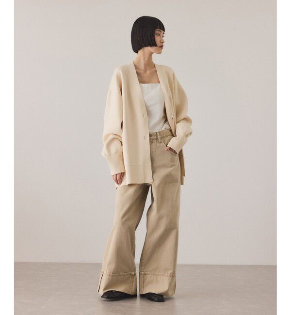 ADAM ET ROPE'「ターンナップアジャストデニム」|デニム|