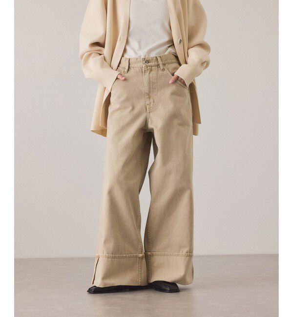 ADAM ET ROPE'「ターンナップアジャストデニム」|デニム|