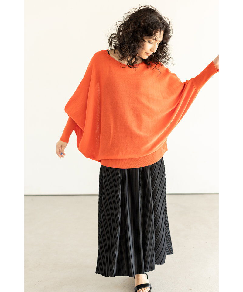  「ドルマンニットプルオーバー」|ニット・セーター|