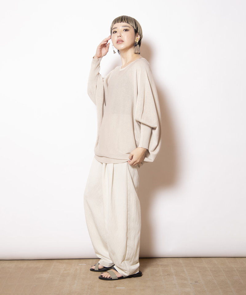  「ドルマンニットプルオーバー」|ニット・セーター|