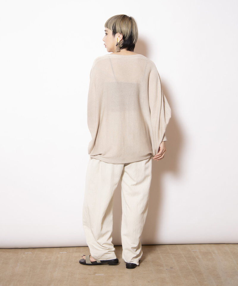  「ドルマンニットプルオーバー」|ニット・セーター|