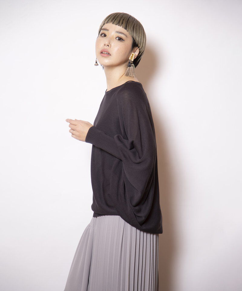  「ドルマンニットプルオーバー」|ニット・セーター|