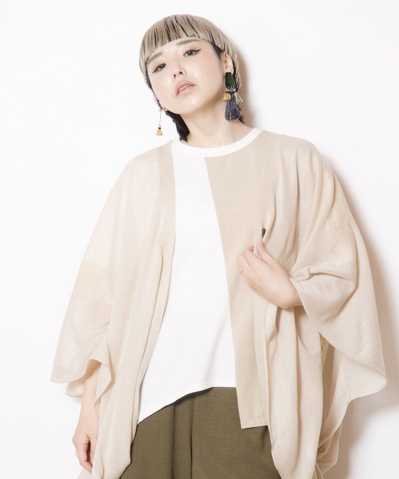  「ツイストニットボレロ」|カーディガン|