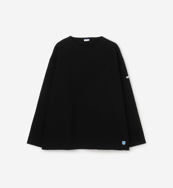 ORCIVAL「ORCIVAL | コットンロード ワイドTシャツ MEN」|Tシャツ・カットソー|BLACK