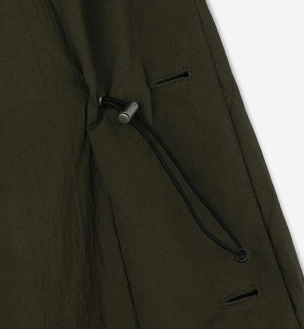 ORCIVAL「ORCIVAL | キルティング ロングコート WOMEN」|ノーカラーコート|