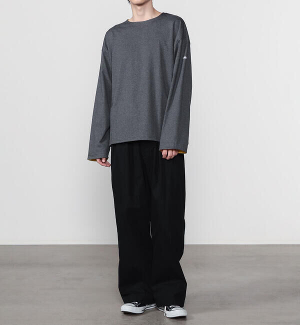 ORCIVAL「ORCIVAL | コットン天竺 ボートネックプルオーバー MEN」|Tシャツ・カットソー|