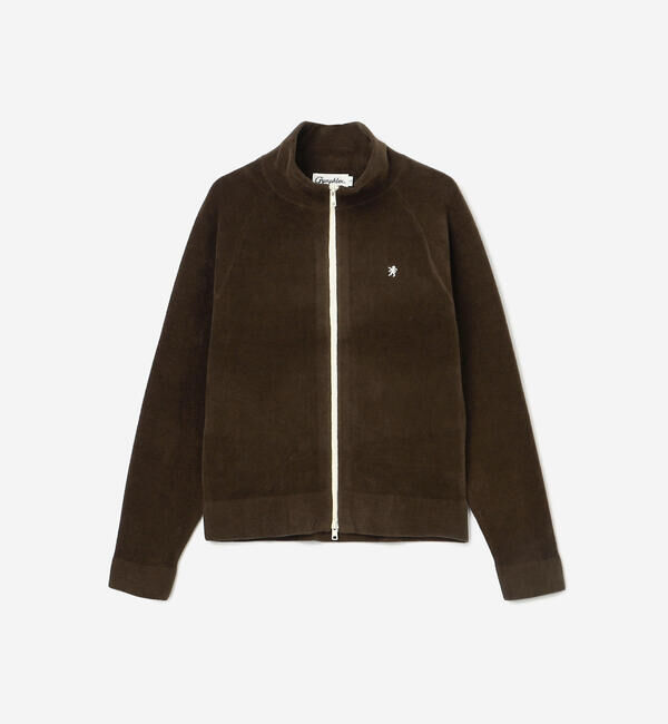 GYMPHLEX「Gymphlex | コットンベロア スタンドカラージップジャケット WOMEN」|スウェット・ジャージ|