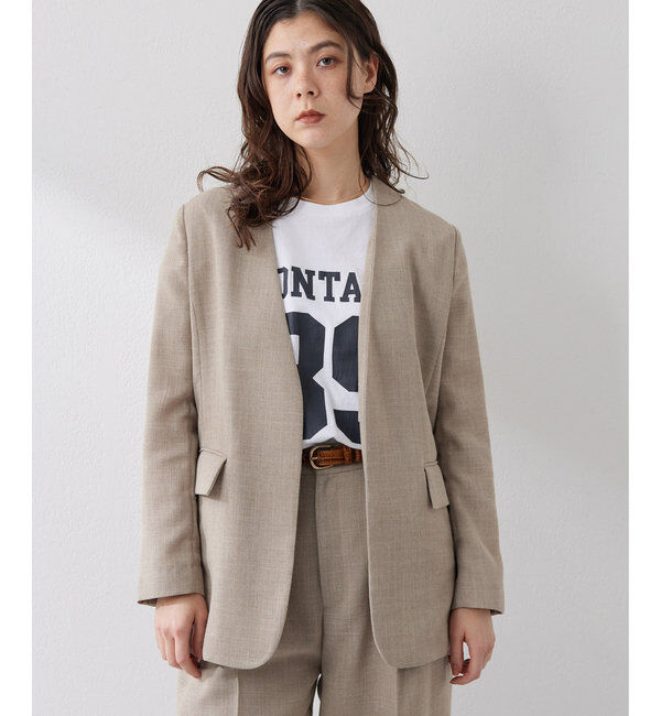  「ジュートライクノーカラージャケット」|その他|