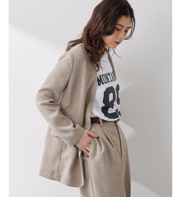  「ジュートライクノーカラージャケット」|その他|