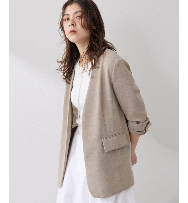  「ジュートライクノーカラージャケット」|その他|