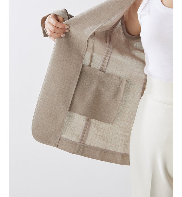  「ジュートライクノーカラージャケット」|その他|