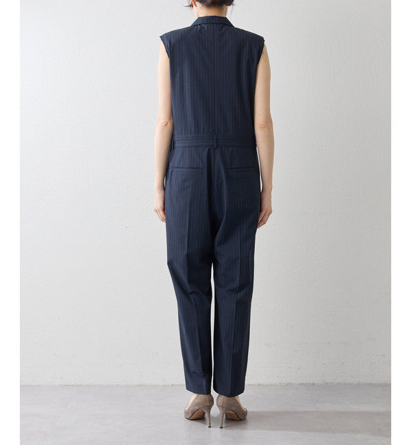  「【THE PAUSE】テーラーカラーノースリーブジャンプスーツ」|ワンピース|