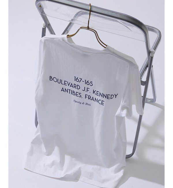  「【Sporty&Rich】Eden Crest T」|Tシャツ・カットソー|