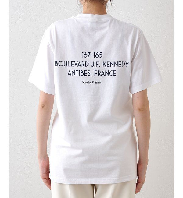  「【Sporty&Rich】Eden Crest T」|Tシャツ・カットソー|